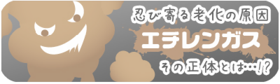 老化の原因エチレンガスとは